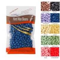 OEM 100g perles de cire brésilienne usine nom de marque personnalisé haricots de cire dure miel Aloe Vera parfum pour l'épilation cire dépilatoire chaude