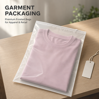 Sac à fermeture éclair en PP givré, imperméable, résistant à l'humidité, recyclable, avec trou de ventilation, emballage personnalisé pour maillots de bain, sous-vêtements, vêtements