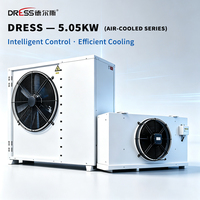 Unidad de Condensación Refrigerada por Aire para Cámaras Frigoríficas y Congeladores, Equipo de Refrigeración de 3HP con Compresor Scroll Emerson R410A