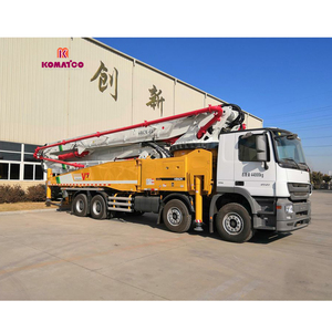 Camión de bomba de hormigón diésel a <span class=keywords><strong>precio</strong></span> de fábrica XS58 57,5 M Max. Altura de colocación con bolas de limpieza 170 m/h Capacidad de salida - Product Image 2