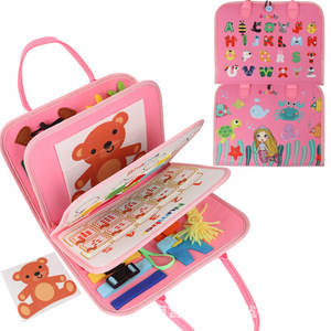 Tablero de Actividades de Fieltro de Fibra Sintética con Certificación CE y CPC, Tablero de Vestir para Niños, Juguete Educativo Temprano DIY para Niños Pequeños - Product Image 5