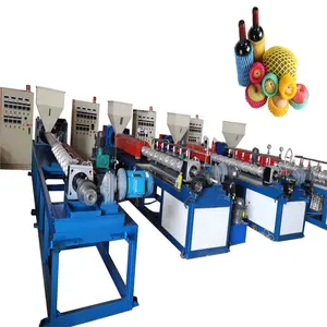 Epe Fruit Net Mesh Making Maschinen/PE Foaming Mesh Extruder