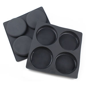 Moules en Silicone à 4 cavités pour rouleau à pâtisserie, tarte à Muffin, tarte à pâtisserie - Product Image 2