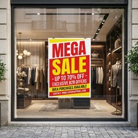 Vente en gros personnalisée, super promotion, 70 % de réduction sur l'impression d'affiches pour la promotion de vente au détail, affiches publicitaires