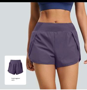 Shorts de yoga anti-transparence pour femmes, légers et amples, séchage rapide, avec poches, pour l'été - Product Image 5