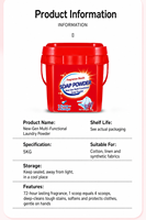Lessive en poudre 5kg multifonctionnelle avec billes parfumées – Nettoyage en profondeur et détachant pour lavage à la main et en machine