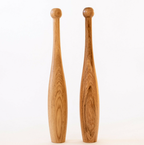 Mancuernas Tradicionales <span class=keywords><strong>de</strong></span> Madera para Ejercicio, Gimnasio, Levantamiento <span class=keywords><strong>de</strong></span> Pesas, Clubes Indios - Product Image 2