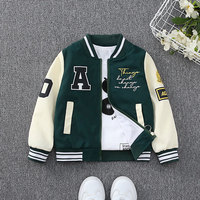 Vêtements d'extérieur de marque tendance pour garçons pour le printemps 2025 Nouveaux vêtements pour enfants pour garçons, bébés, enfants d'âge moyen décontractés