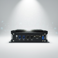 Nueva Mini PC Industrial, Computadora de Bajo Consumo con Procesador Intel Core de 11.ª Generación I5 1135G7 / I7 1165G7, Windows 11/10, Linux, Almacenamiento M.2, Sin Ventilador