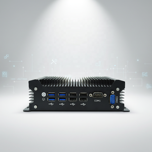 Nouvel ordinateur industriel mini PC, processeur Core 11e génération I5 <span class=keywords><strong>1135G7</strong></span> / I7 1165G7, faible consommation d'énergie, Win11/10 Linux, stockage M.2, micro PC sans ventilateur - Product Image 1