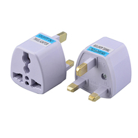 Adaptateur de Voyage Universel Écologique en ABS - Convertisseur Standard UK/US/EU pour Utilisation Internationale
