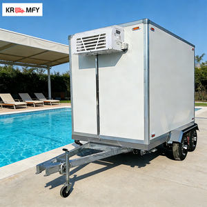 Remorque frigorifique mobile pour le transport d'aliments et de boissons, chambre froide mobile - Product Image 1