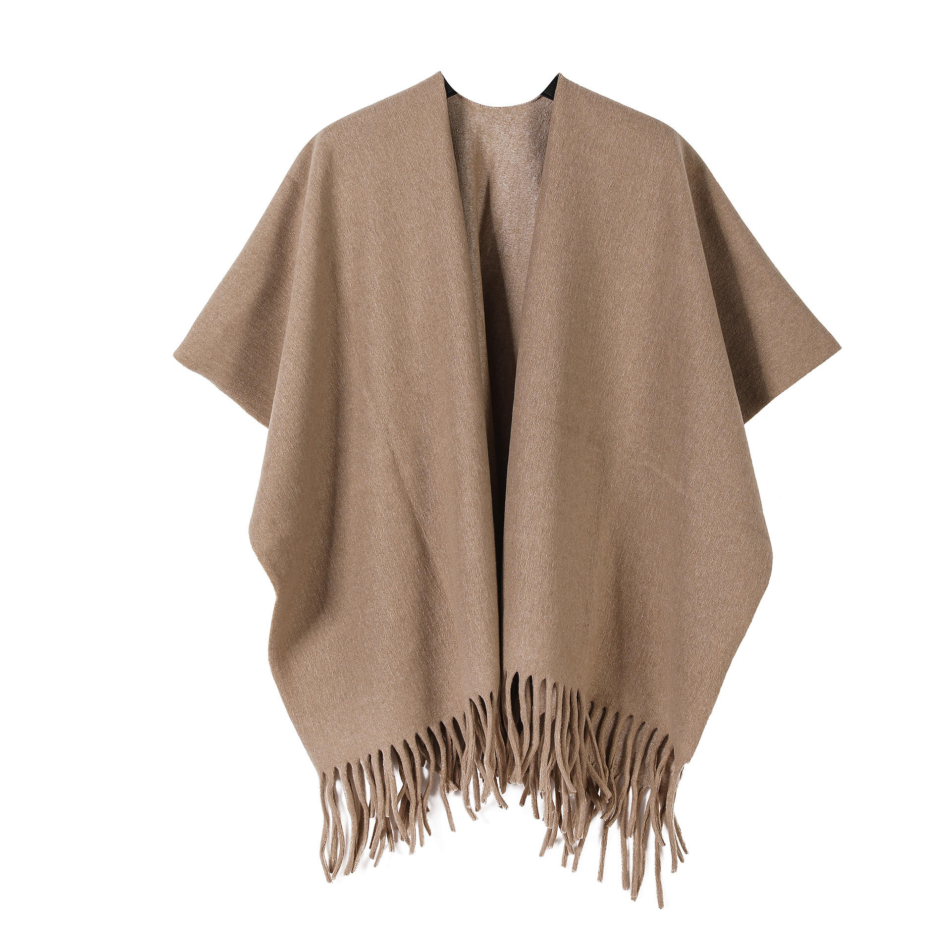 Plain tassel khaki