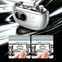 Vente en gros de coupe-ongles électriques automatiques portables miniatures rechargeables à double mode pour bébé