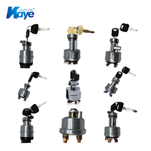 Para piezas de excavadora Komatsu, llaves de interruptor de encendido para maquinaria de construcción, modelo 08086-1000, modelo <span class=keywords><strong>GD705</strong></span> WA380, de 2 a - Product Image 1