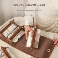 Ensemble de sacs de rangement de voyage quatre en un, organisateur multifonction pour vêtements, cosmétiques, articles de toilette et accessoires