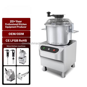 Yunqingtech Picadora de Carne Eléctrica Comercial Automática de Acero Inoxidable, Máquina Picadora de Vegetales - Product Image 2