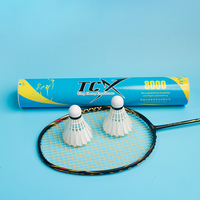 Volants de badminton TCX8000 Ganba Cigu Duck de niveau tournoi premium pour l'entraînement sportif, durables, à vol stable, pour joueurs professionnels