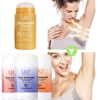 Déodorant Solide Vegan Personnalisé Anti-transpirant Éliminateur d'Odeurs Sans Aluminium Déodorant Roll-on pour Aisselles