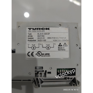 1 ชิ้นใหม่ TURCK BL20-E-GW-DP โมดูลบัสจัดส่งที่รวดเร็วเฟดเอ็กซ์หรือดีเอชแอล - Product Image 3