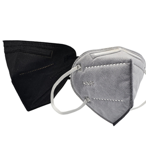 <span class=keywords><strong>Masque</strong></span> respiratoire jetable KN95 5 plis pour adulte, respirant, anti-poussière, en <span class=keywords><strong>tissu</strong></span> non tissé soufflé à chaud - Product Image 2