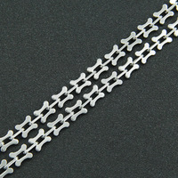 Nouveaux bijoux en titane en acier inoxydable collier à faire soi-même Bracelet avec motif en forme de coeur plaqué or cadeau chrétien