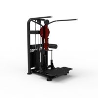 Machine à fessiers réglable en acier pour usage commercial, équipement de gym pour l'entraînement de la force