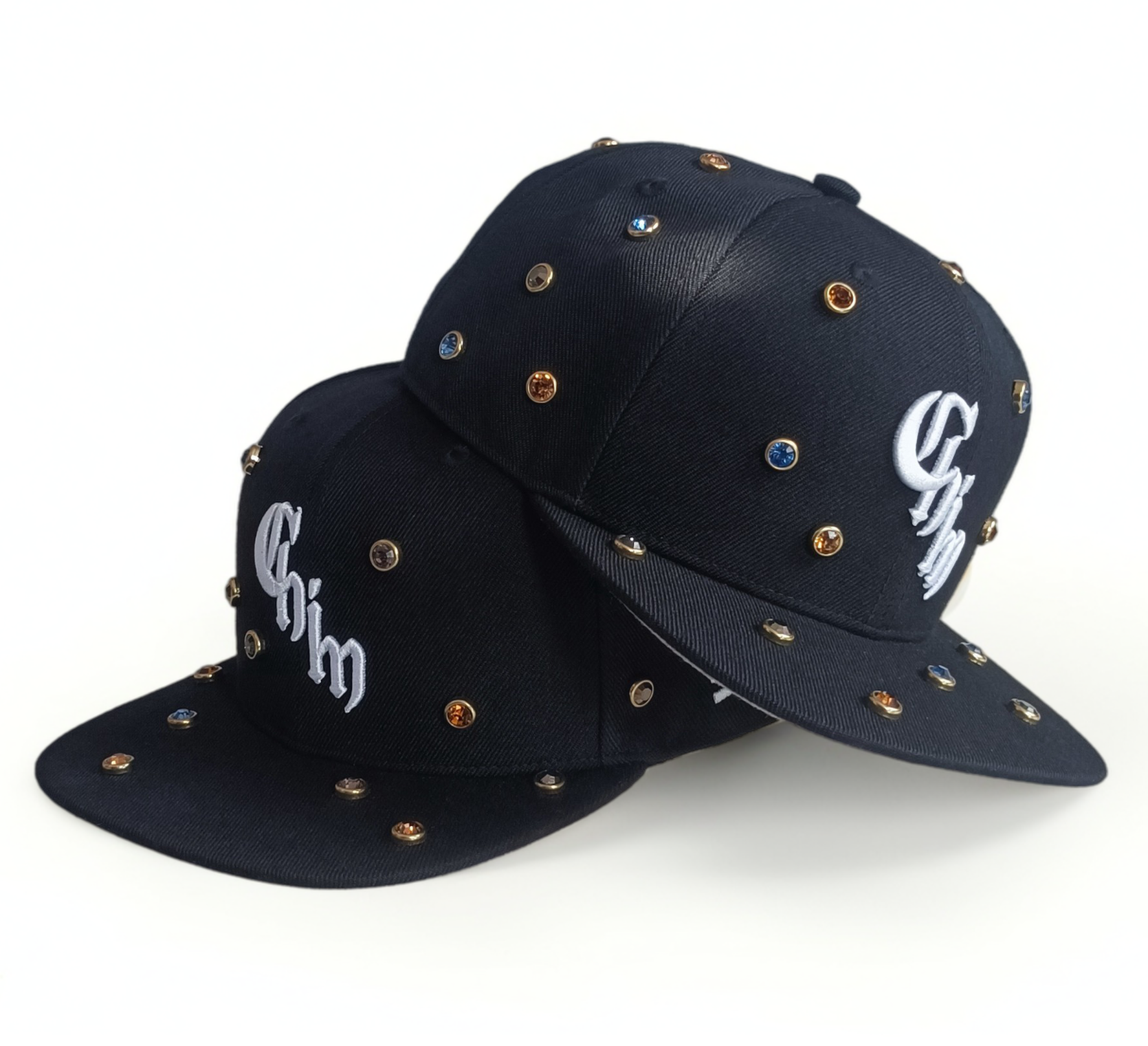 Custom Gold Plate Snapback Cap Hat Wholesale Available