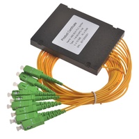 1X8 SC APC Lgx caja Plc de fibra óptica de modo único lgx módulo PLC Splitter