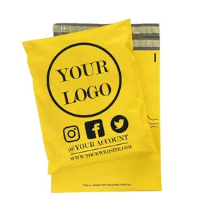 Wholesale Postal Bag Poly Mailer Self Sealing Plastic Poly Mailers Mailing Bags Courier Shipping Bag With Bottom Gusset