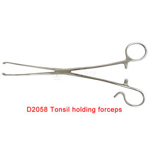 Ent Oren Neus En Keel Chirurgische Instrumenten Larynxamandel Met <span class=keywords><strong>Forceps</strong></span> Tonsil Grijpen Tang - Product Image 4