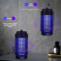Pièges à insectes électriques, tue-moustiques, technologie à ondes lumineuses inductives, fonctionnement silencieux, protection IP33, usage domestique