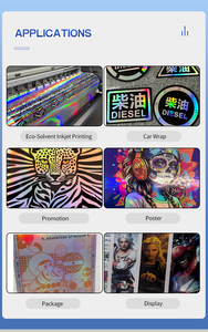 <span class=keywords><strong>Vinyle</strong></span> adhésif holographique PVC <span class=keywords><strong>imprimable</strong></span> pour publicité automobile, effet arc-en-ciel brillant - Product Image 2