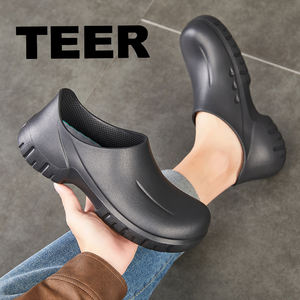 أحذية طبية مضادة للانزلاق للرجال بشعار مخصص وجودة عالية من مادة EVA للمستشفيات والمختبرات وللطهاة والممرضين - Product Image 2