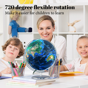 Globo Terráqueo Multilingüe Ligero <span class=keywords><strong>de</strong></span> Fábrica, Regalo para el Día del Niño para Estudiantes <span class=keywords><strong>de</strong></span> <span class=keywords><strong>Primaria</strong></span> y Secundaria, Globo Árabe - Product Image 3