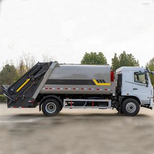 Camion <span class=keywords><strong>de</strong></span> collecte des ordures à benne basculante personnalisé, camion <span class=keywords><strong>de</strong></span> compression lourd, 115KW 148KW 15CBM, tout neuf, diesel, <span class=keywords><strong>pick</strong></span>-<span class=keywords><strong>up</strong></span> pour Dongfeng - Product Image 1