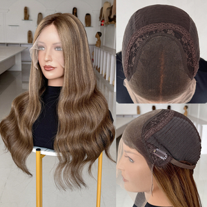 Russian Lace Front Wigs Front Lace Human Hair Wig for High <b>Level</b> White Women Cuticle Aligned #SBB Color Lace Wigs - Product Image 3