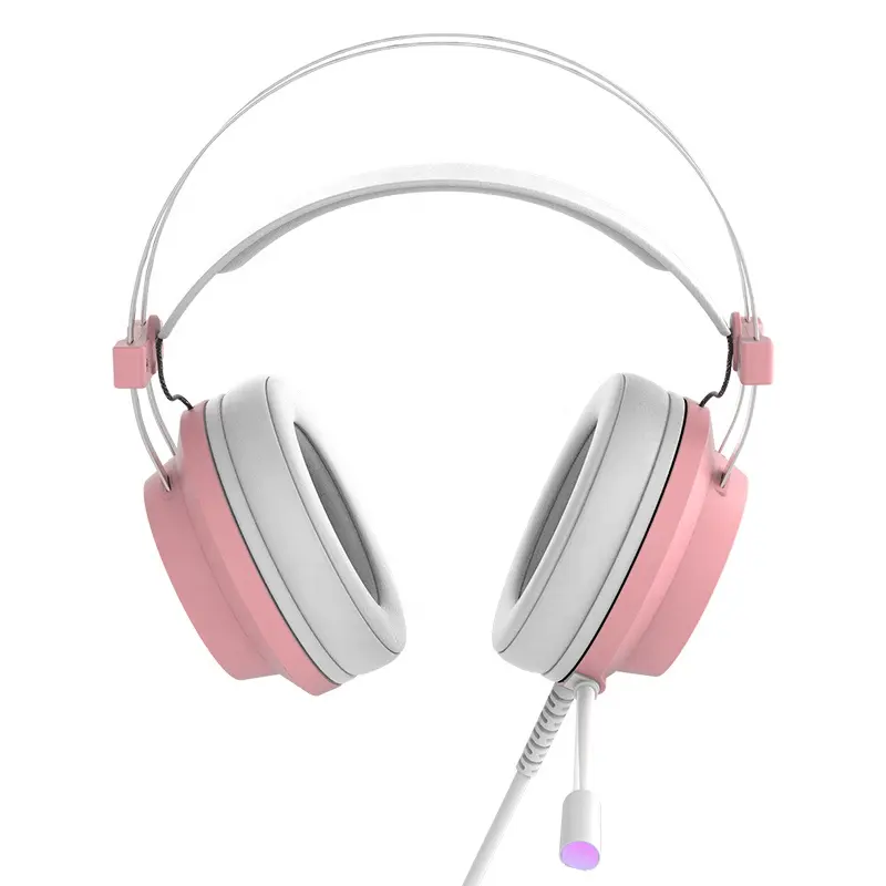 गर्म बिक्री आरजीबी 7.1 Ergonomic और Acousti सिद्धांत डिजाइन गेमिंग Headphones के साथ माइक्रोफोन