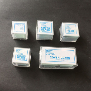 Square Microscope Cover Glass <b>Slips</b> 20x20mm Thickness 1 For Laboratory Microscopy <b>Slides</b> - Product Image 3