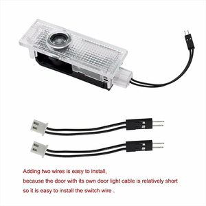 Lampe d'accueil LED pour porte de voiture Accessoire pour <span class=keywords><strong>Land</strong></span> <span class=keywords><strong>Rover</strong></span> Discovery 3 4 5 Range <span class=keywords><strong>Rover</strong></span> 3 4 L322 L405 L551 <span class=keywords><strong>Evoque</strong></span> 2 - Product Image 4