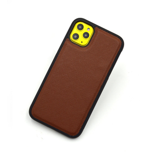 סיטונאי לוגו מותאם אישית עיצוב יוקרה רזה shockproof tpu pu saffiano עור טלפון כיסוי במקרה של <span class=keywords><strong>iPhone</strong></span> pro - Product Image 3