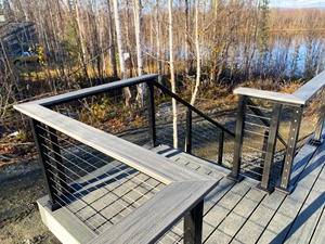 <span class=keywords><strong>2025</strong></span> Prima Tùy Chỉnh Hiện Đại Thép Không Gỉ Hàng Rào Bài Ống Lan Can Hệ Thống Cho Bên Ngoài Sàn Cáp Lan Can Hệ Thống Lan Can - Product Image 4