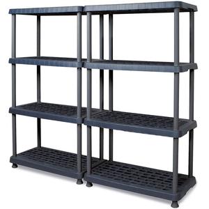 Kunstoffregal MIT 8 böden, stecksystem, bxtxh 1620X390x1360mm - Product Image 1