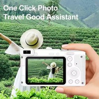 Ventes directes d'usine HD double caméra CCD Style autofocus appareil photo numérique capacité de 96 millions de pixels pour adultes enfants Capture
