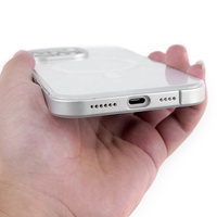 Nouvelle coque antichoc 360° en TPU+PC avec protection anti-traces de doigts et cadre magnétique pour appareil photo, compatible avec iPhone 17 Pro Max