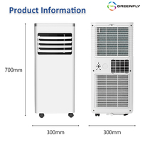 2021 Seluler Portabel, 8000 Kondisioner Portabel Btu Ac Portabel 8000btu