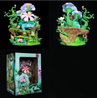Figur Anime Berkualitas Tinggi Sistem Air Rumput Api Dapat Menyala Ornamen Koleksi Kartun Dekorasi Mainan Trendi Hadiah