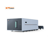 XTLASER G2040 3000W /6000W/20kw Machine de découpe laser rapide en acier inoxydable en métal de haute précision pour l'industrie des pipelines