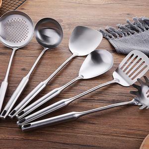 Ensemble d'ustensiles de cuisine en acier inoxydable Home <span class=keywords><strong>Hero</strong></span> pour la cuisine - Spatule multifonction, serveur à spaghetti, cuillère égouttoir, louche - Product Image 6