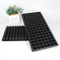 Plateau de Semis en Plastique à 105 Cellules pour Plantation, Pots de Culture de Plantes et Germination